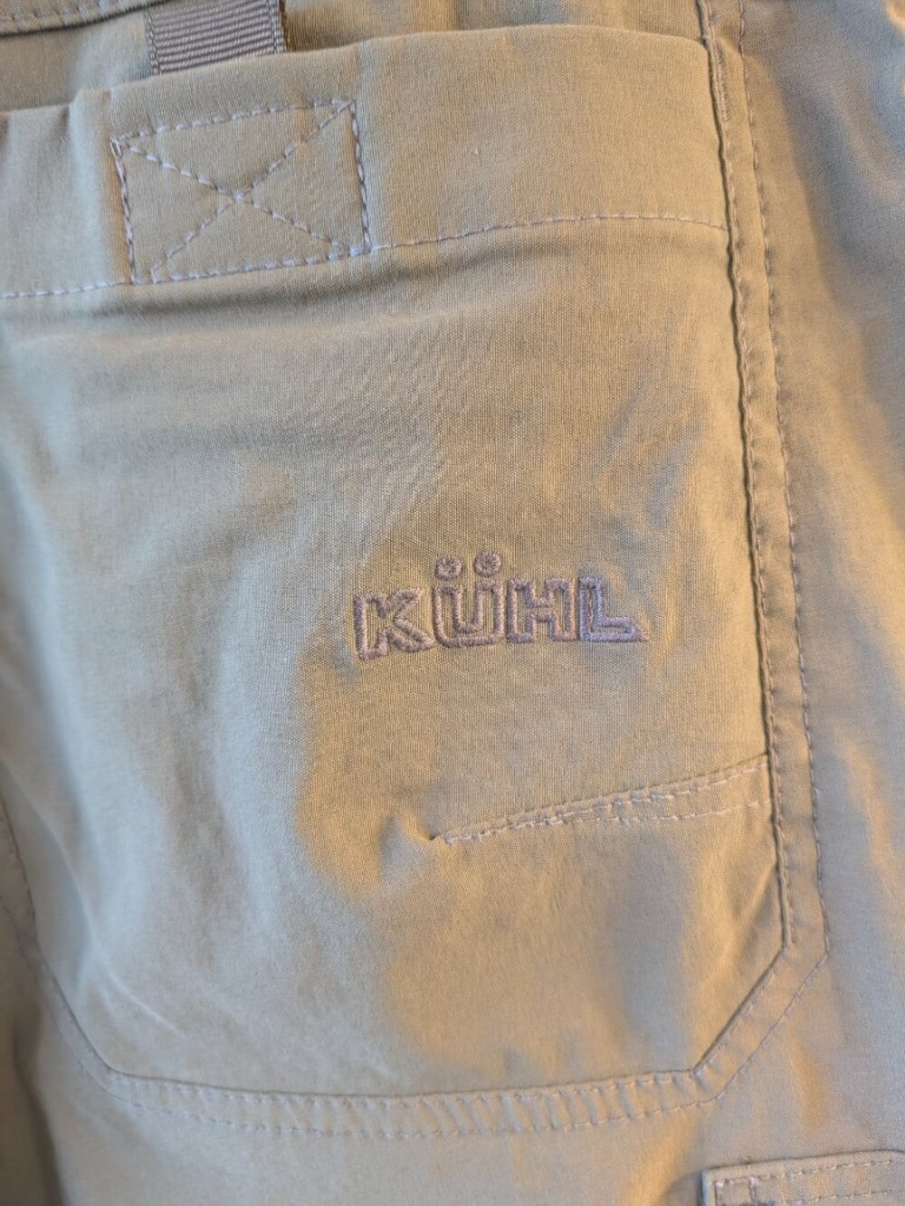 Kuhl Men's Khaki Cargo Shorts Size 34 - Picture 5 of 12